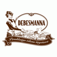 Debesmanna logo vector logo