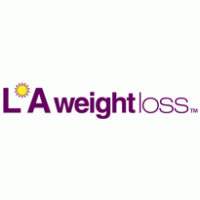 LA Weightloss logo vector logo