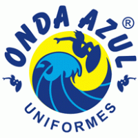 Onda Azul Uniformes logo vector logo