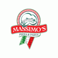 Massimo`s Pizza logo vector logo