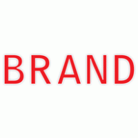 BRAND magazine logo vector logo