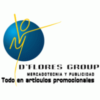 dflores group logo vector logo