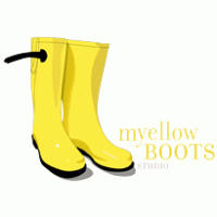 Myellow Boots Studio logo vector logo