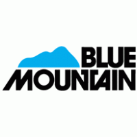 Blue Mountain logo vector logo