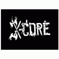 X-CORE logo vector logo