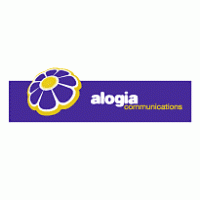 Alogia Communications logo vector logo