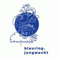 Jungwacht ¨Blauring logo vector logo