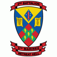2nd Battalion 5th Marine Regiment USMC logo vector logo