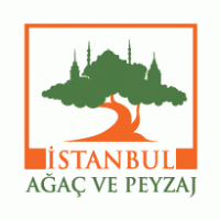 istanbul agac ve peyzaj logo vector logo