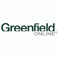 Greenfield online logo vector logo