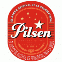 Cerveza PILSEN logo vector logo