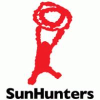 Sunhunters logo vector logo