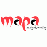 mapa design logo vector logo