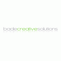badecreativesolutions logo vector logo