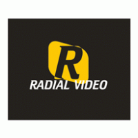 Radial Video logo vector logo