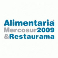 Alimentaria Mercosur 2009 & Restaurama logo vector logo