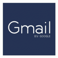 Gmail (by Google) logo vector logo