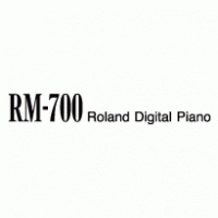 RM-700 Roland Digital Piano logo vector logo
