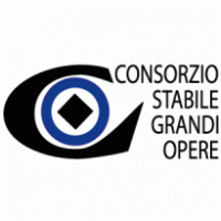 CONSORZIO STABILE GRANDI OPERE logo vector logo