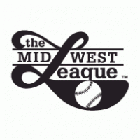 The Mid-West League logo vector logo