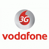 Vodafone 3G logo vector logo