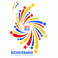 Bicentenario de la Independencia de Colombia logo vector logo