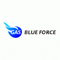 Blue Force Gas logo vector logo