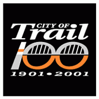 Trail 100 logo vector logo