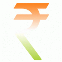 Indian Rupee logo vector logo