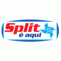 Split é aqui logo vector logo