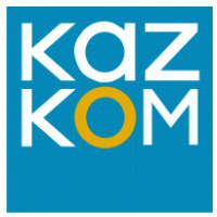 Kazkom logo vector logo