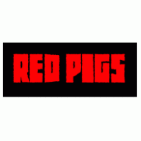 Red Pigs logo vector logo