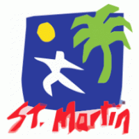 St Martin logo vector logo