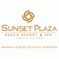 Sunset Plaza Beach Resort & Spa logo vector logo