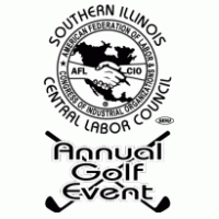 Southern Illinois Central Labor Council Annual Golf Event logo vector logo
