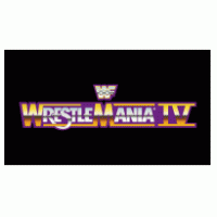 WrestleMania 4 logo vector logo