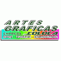 Artes Graficas Coloca logo vector logo