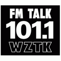 WZTK 101.1 FM Talk logo vector logo