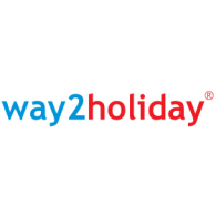 way2holiday logo vector logo