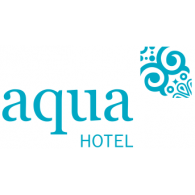 Aqua Hotel logo vector logo