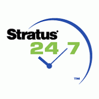 24×7 logo vector logo