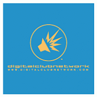 Digital Club Network logo vector logo
