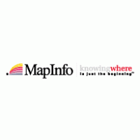 MapInfo logo vector logo