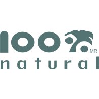 100% Natural logo vector logo