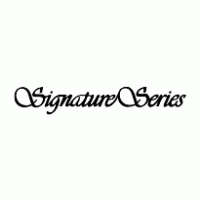 Signature Series logo vector logo