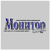 Monitor logo vector logo