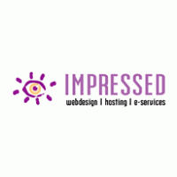 Impressed webdesign logo vector logo