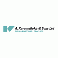 A. karamallakis & Sons logo vector logo