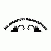 Maskingravning logo vector logo