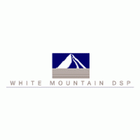White Mountain DSP logo vector logo